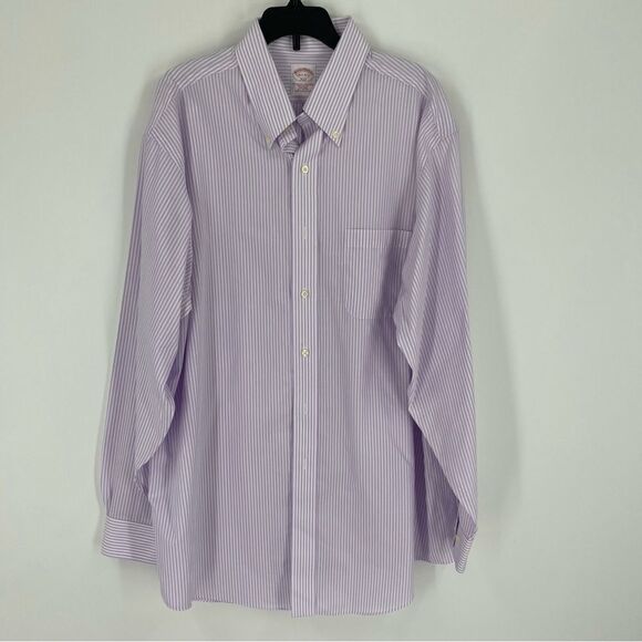 Brooks Brothers Men’s Button Down The Original Polo Shirt size 16 1/2 - 4/5 - Picture 1 of 3